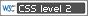 w3c css level 2